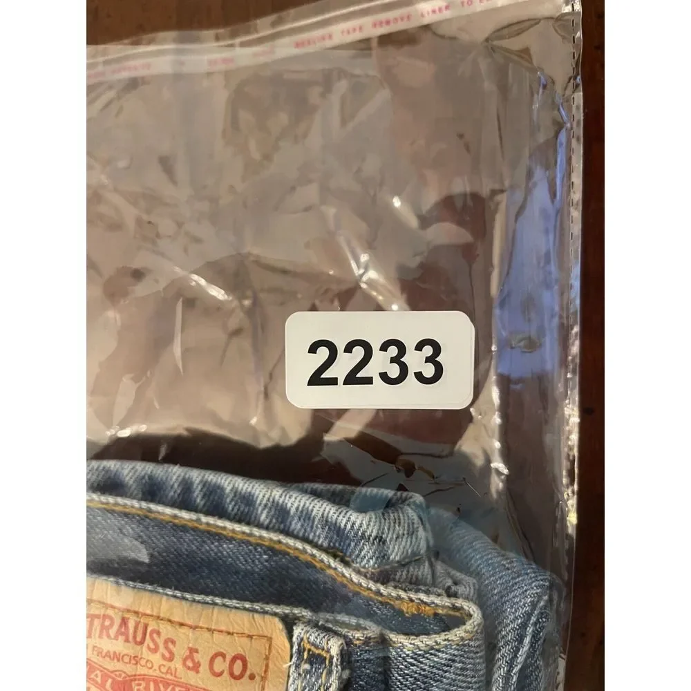Vintage Levi's 550‎ Relaxed Fit Jeans Mens 38x30 (Actual 38x29) Blue Jean Denim